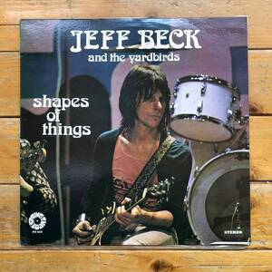 Jeff Beck and the yardbirds ジェフ・ベック★shapes of things 輸入盤LP！