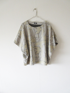 2022 marble SUD / マーブルシュッド MOCOMOCO アンプルTEE L.GRAY / Tシャツ カットソー プルオーバー