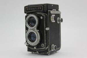 【訳あり品】 リコー Ricoh Ricohflex Seikosha-mxl Rikenon 8cm F3.5 二眼カメラ v752