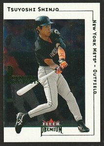 新庄剛志 ルーキーカード 2001 FLEER PREMIUM RC ROOKIE #/1999