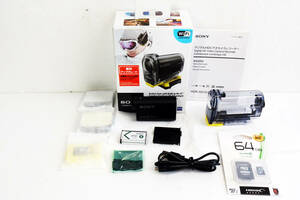 ■SONY HDR-AS15 アクションカム 美品 付属品&新品64GBMSDHC付 