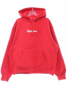 シュプリーム SUPREME 23AW Box Logo Hooded Sweatshirt S ボックスロゴ フーデッド スウェットシャツ プルオーバー パーカー レッド240317