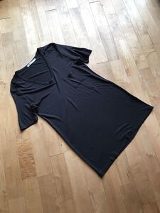 【美品】Alexander Wang アレキサンダーワン ロング丈VネックTシャツ サイズS