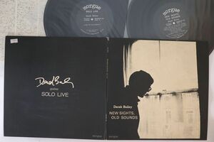 2discs LP Derek Bailey New Sights, Old Sounds / Solo Live MORGUE0304 MORGUE /00660