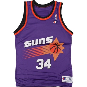 古着 90年代 Champion NBA PHOENIX SUNS フェニックス サンズ BARKLEY ゲームシャツ レプリカユニフォーム メンズS ヴ/eaa450931