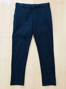 【良品】コムサメン＊ニットパンツ＊紺＊L