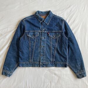 SIZE44! 初期 60s Levi’s 70505 BIGE デニムジャケット 557移行期 USA製 裏付き ブランケット ヴィンテージ 3RD 4TH big e 50s 70s