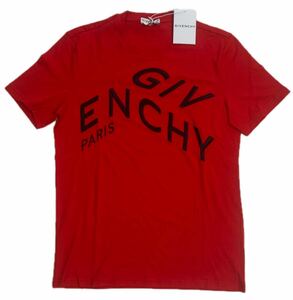 新品 未使用 ジバンシー メンズ 半袖 Tシャツ Ｍサイズ ロゴ 刺繍 Tシャツ GIVENCHY トップス Tシャツ 約11万円 ポルトガル製 タグ付