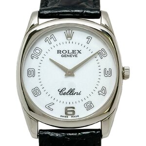 ROLEX ロレックス 4233/9 Cellini Danaus チェリーニ ダナオス ホワイト 手巻き式 J64871