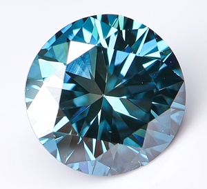 【１００円～】VS1！0.504ｃｔ 天然ダイヤ FANCY GREENISH BLUE（トリート）