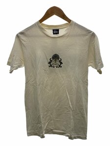 STUSSY◆Tシャツ/S/コットン/WHT/