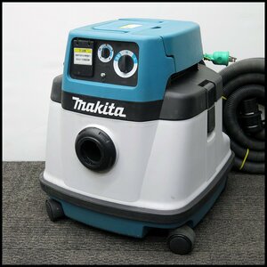 △M13) makita/マキタ 乾湿両用 集じん機 439 無段変速機能付き 業務用/掃除/集塵機/吸塵/吸込み/木工/粉塵/吸引