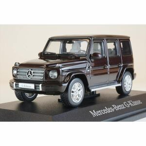 新品未開封 メルセデスベンツ Gクラス W463 2018 ダークレッド 1/43 Mercedes-Benz