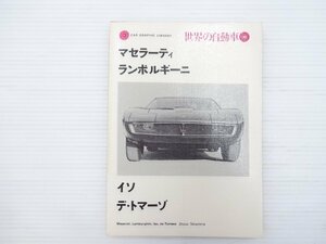 G1L 世界の自動車 30/　マセラティ　ランボルギーニ　イソ　デ・ドマーゾ　67