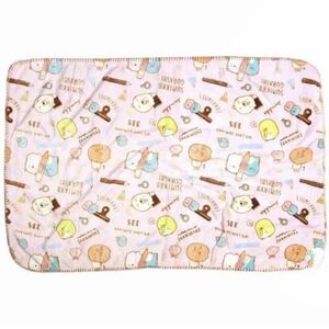 すみっコぐらしsumikkogurashi★ふわもこブランケット★膝掛け毛布★約70×100cm★ピンク