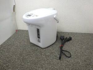 【送料無料】Sh1113-10◯ZOJIRUSHI 象印 マイコン沸とう VE電気まほうびん 優湯生 2.2L CV-TE22-WA ホワイト 電気ポット 2024年製