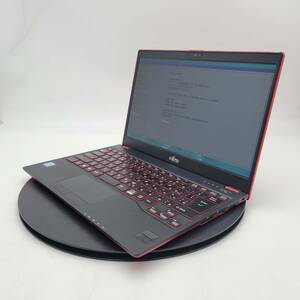 ★SSD搭載/液晶ムラあり★ 富士通 LIFEBOOK UH77/B3 [Core i5 8250U 8GB 128GB 13.3インチ OSなし] 中古 ノートパソコン (9994)