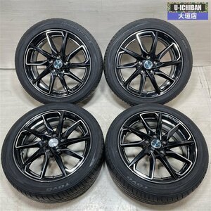 セレナ ノア VOXY 等 レオニス 7-17+47 5H114.3 2021年製 トーヨー トランパスMPZ 205/50R17 17インチ 4本セット 002R