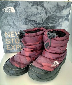 【THE NORTH FACE】キッズヌプシスノーブーツ◆21.0cm◆ザノースフェイス◆雪遊び