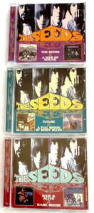 【送料無料】60年代米国サイケバンド,シーズ3CD[THE SEEDS/A WEB OF SOUND][FUTURE/A FULL SPOON OF SEEDY BLUES][RARE＆ALIVE/RARE SEEDS]