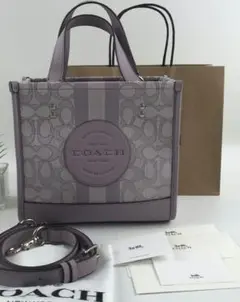 本日500円値下げ可！新品☆COACHアウトレットデンプシー バッグ