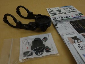 Rec-Mounts レックマウント Type19 ガーミンキャットアイマウント 両持ちナロータイプ 下部アダプターGP-K400A CATEYE用アダプターGM-CATCC