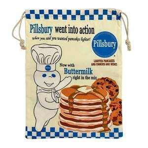 巾着袋 道具袋 ピルズベリー ドゥボーイ Pillsbury Doughboy アメリカン雑貨