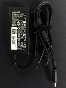 ☆　DELL　純正 ACアダプター　HA65NS5-00　19.5V-3.34A　センターピンあり　外径約7.5mm 内径約4.7mm　通電確認済　☆