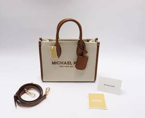 定価71,500円 新品 MICHAEL KORS マイケルコース MIRELLA トップジップ ショッパー トート スモール