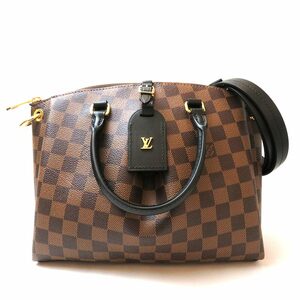 中古 美品 ルイヴィトン オデオンPM ダミエ ハンドバッグ N45282 Sランク ブラウン 2WAY レディース LOUIS VUITTON【送料無料】【三田店】