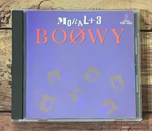 ★「MORAL+3」BOOWY（BOφWY 氷室京介 布袋寅泰）VDR-1483