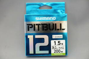 即決!!シマノ★ピットブル12 1.5号 200ｍ★新品 SHIMANO PITBULL