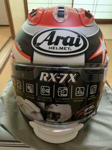 【新品未使用コーティング済み】Arai RX-7X ヘイデンリセット XL 新品 HAYDEN RESET アライ フルフェイスヘルメット 