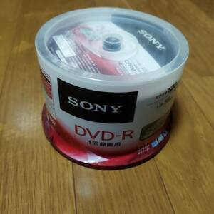 送料無料　未開封　SONY ビデオ用　録画用　DVD-R CPRM対応 120分 1-16倍速 スピンドルケース 50枚パック 50DMR12MLDP