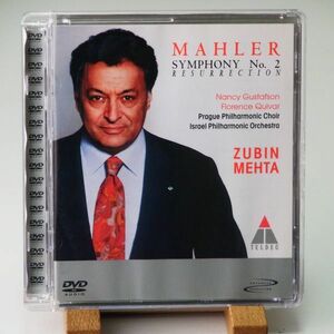 【DVD AUDIO ハイレゾ TELDEC】マーラー　交響曲第２番　ハ長調　復活　ズービン・メータ　MAHLER　SYMPHONY NO.2　ZUBIN MEHTA