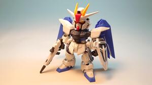 ＳＤガンダム クロスシルエット フリーダムガンダム ＋ クロスシルエットフレーム※塗装アリ　ガンプラ 完成品 ジャンク