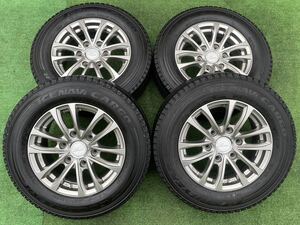 PRODITA 15インチ アルミホイール★ GOOD YEAR 185/75R15 106/104L LTスタッドレスタイヤ 4本セット★AN90