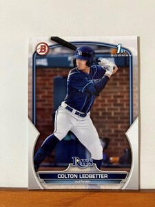 【2023 Bowman Draft】BD-34 Colton Ledbetter Tampa Bay Rays