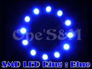 E8-2BL SMD LEDリング イカリング 青色 GX250 RD250 RD400 XJR400 XJ400 XJ400D XJ400E XJ750 RZ250 4L3 RZ350 4UO 汎用