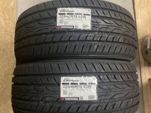 225/40R19　YOKOHAMAタイヤ　 AVID ENVigor S321　新品　２本セット