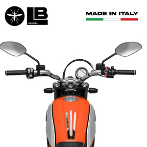 ■スクランブラー ☆ DUCATI SCRAMBLER 400 / 800 / 1100 ☆ 3D タンク ステッカー from Italy ☆ [LB-DTS005]■