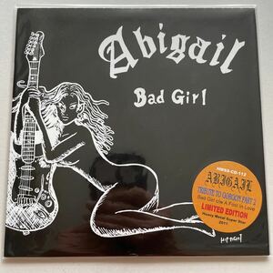 新品 ABIGAIL bad girl 7”EP tribute to gorgon part 2 heavy metal super star 限定盤