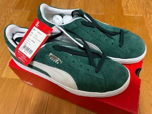 新品 PUMA SUEDE プーマ スウェード スニーカー グリーン 26.5 ニューバランス ナイキ アディダス スタンスミス