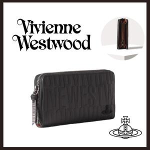 ○★新品 未使用 ヴィヴィアンウエストウッド ブライダルボックス Lジップ長財布 ブラック（Vivienne Westwood ）○●