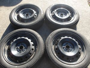 N486-ソ1 送料無料 175/60R16 夏4本セット サマータイヤ 82H 175/60-16 175-60-16 ブリヂストン エコピア NH100C 16インチ鉄ホイール