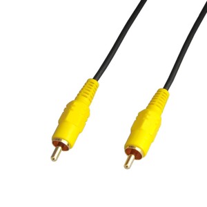 RCA ピンケーブル 50m 極細 ビデオケーブル 1ピン - 1ピン 50m 17C-2V-500M