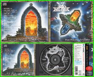 廃盤♪ドイツ産正統派HardRock≪国内盤帯付CD≫ZAR(ツァー)/From Welcome...To Goodbye♪TAROT