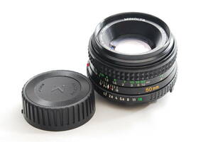 MINOLTA MD ROKKOR 50mm 1:1.7 (美品）628-63　