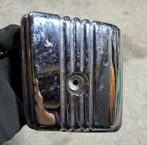 スズキ GT380 エアクリーナー カバー 美品 片側 エアクリ サンパチ 当時物 スガヤ ムラカミ チャンバー