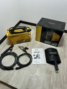 中古品　SUZUKID スズキッド スター電器製造　100V/200V兼用　直流インバーターアーク溶接機　Imax 120 アイマックス120 SIM-120